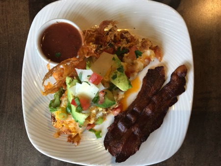 Breakfast at the Portola Plaza